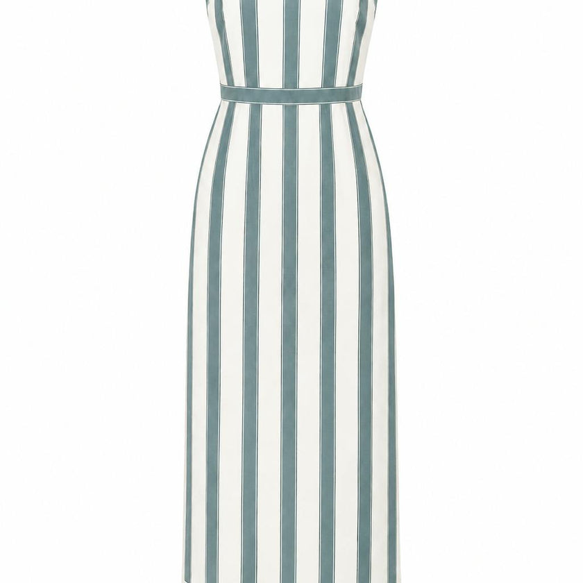 Penelope Heirloom Stripe Midi Dress