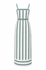 Penelope Heirloom Stripe Midi Dress