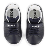 Navy Velcro Strap Sneaker