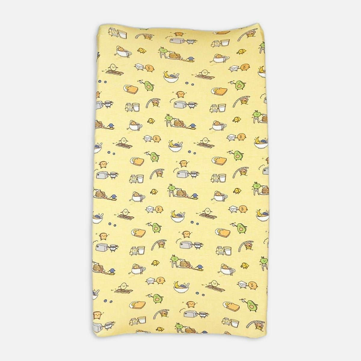 Love You Brunches Bamboo Changing Pad Cover