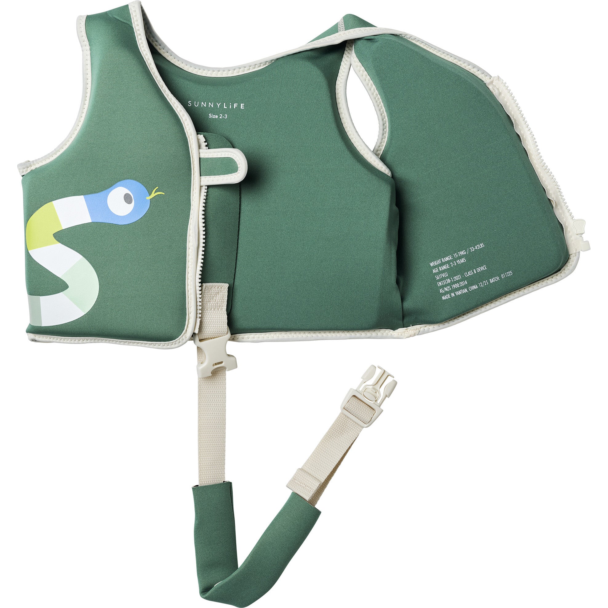 Float Vest: 2-3Y - Into the Jungle