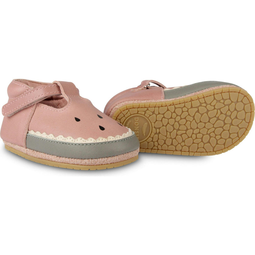 Nanoe Watermelon Classic Leather T-Bar Shoes
