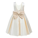 Champagne Hampton Double Bow Dress