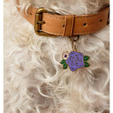 Wild Flower Pet ID Tag