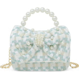Girls Tiny Quilted Treasure Purse