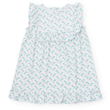 Piper Girls' Dress - Palm Tree Isle Pink