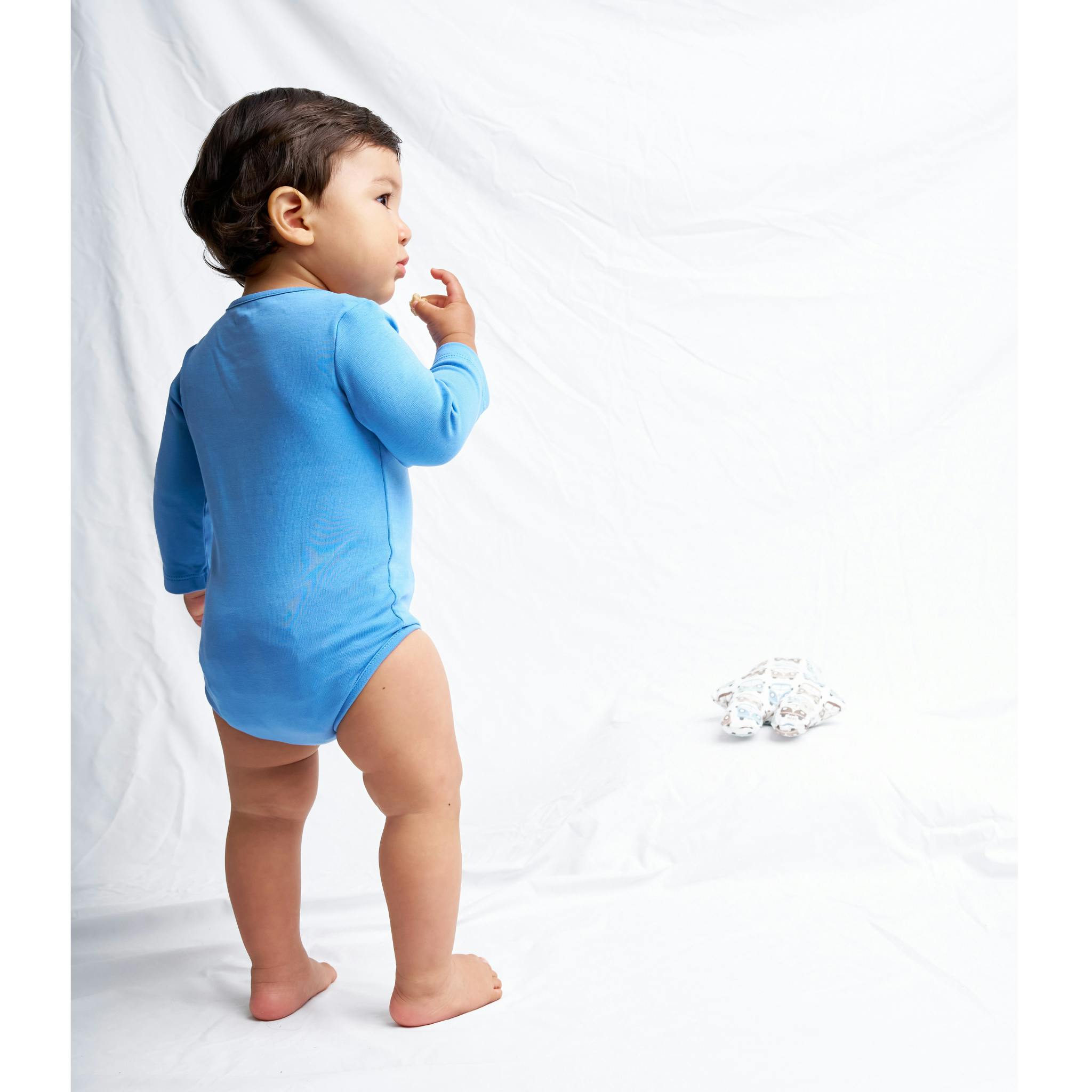 Indigo Long sleeve bodysuit