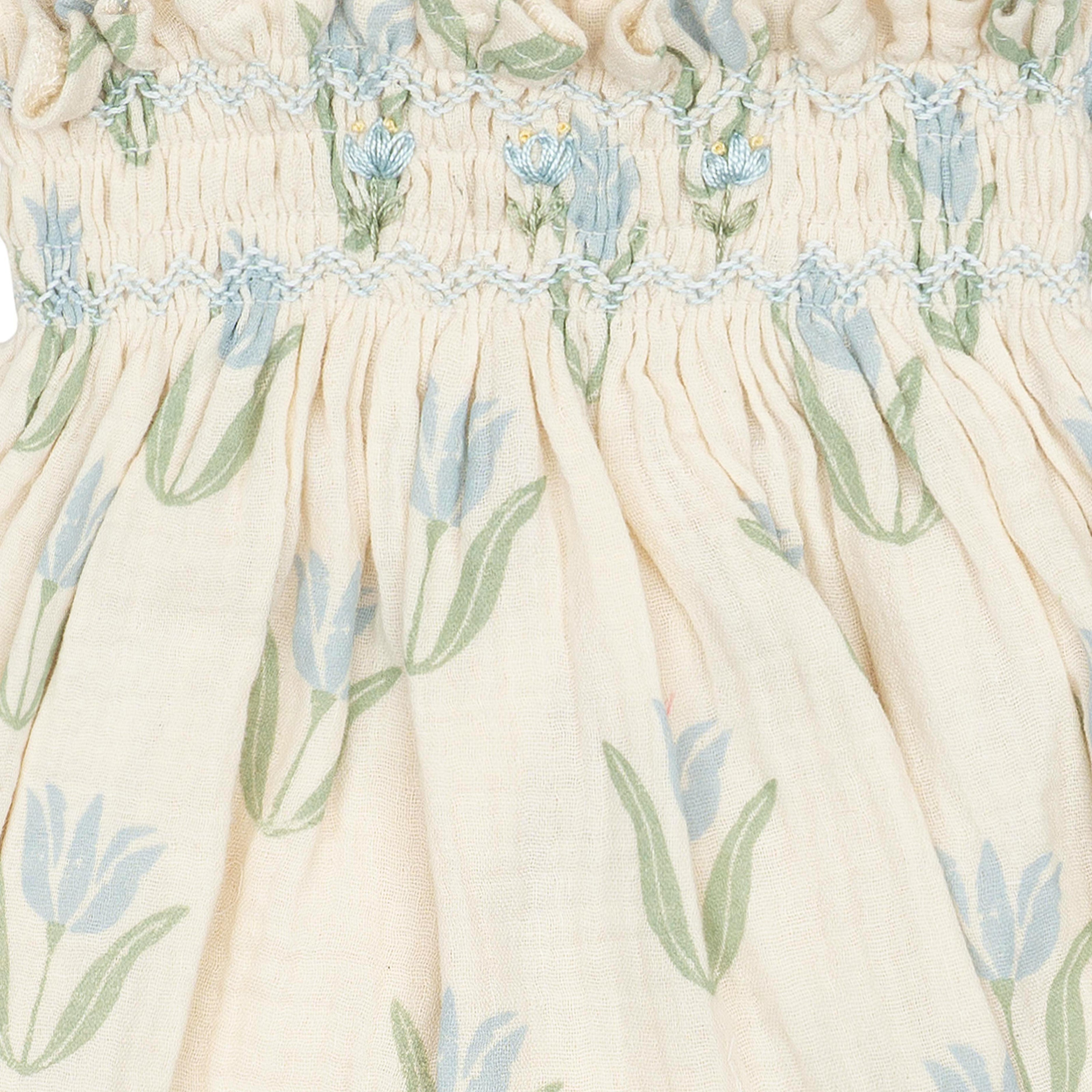 Flutter Set in Blue Tulip