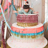 Tinsel Fringed Garlands