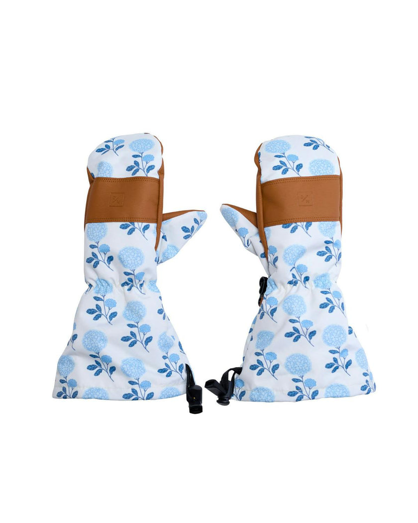 Women's Waterproof Mitten in Hydrangea