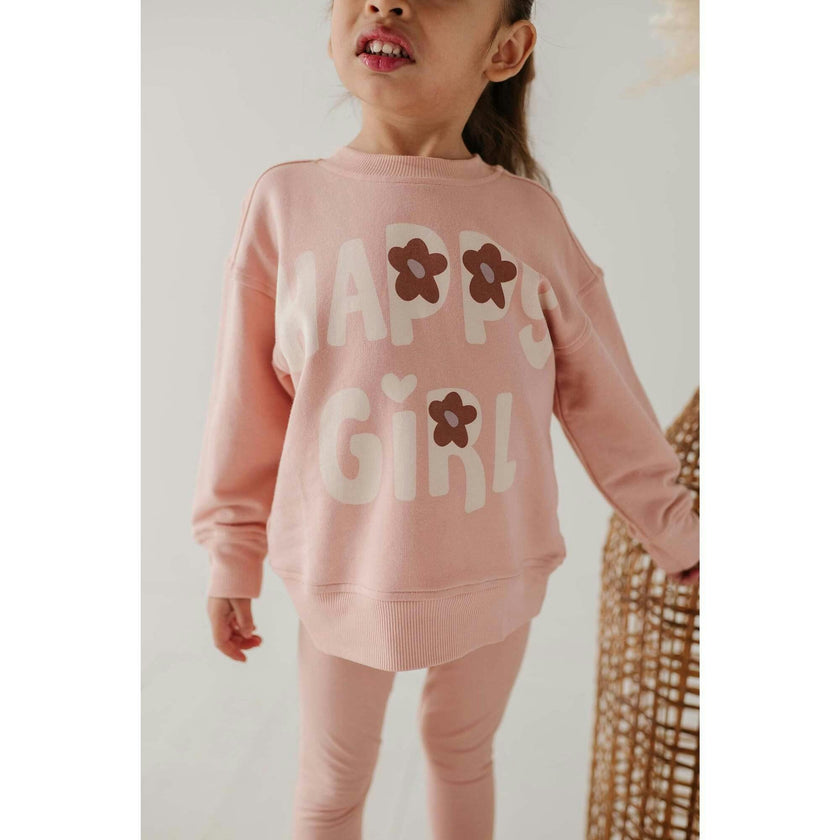 Girl's Boxy Sweatshirt