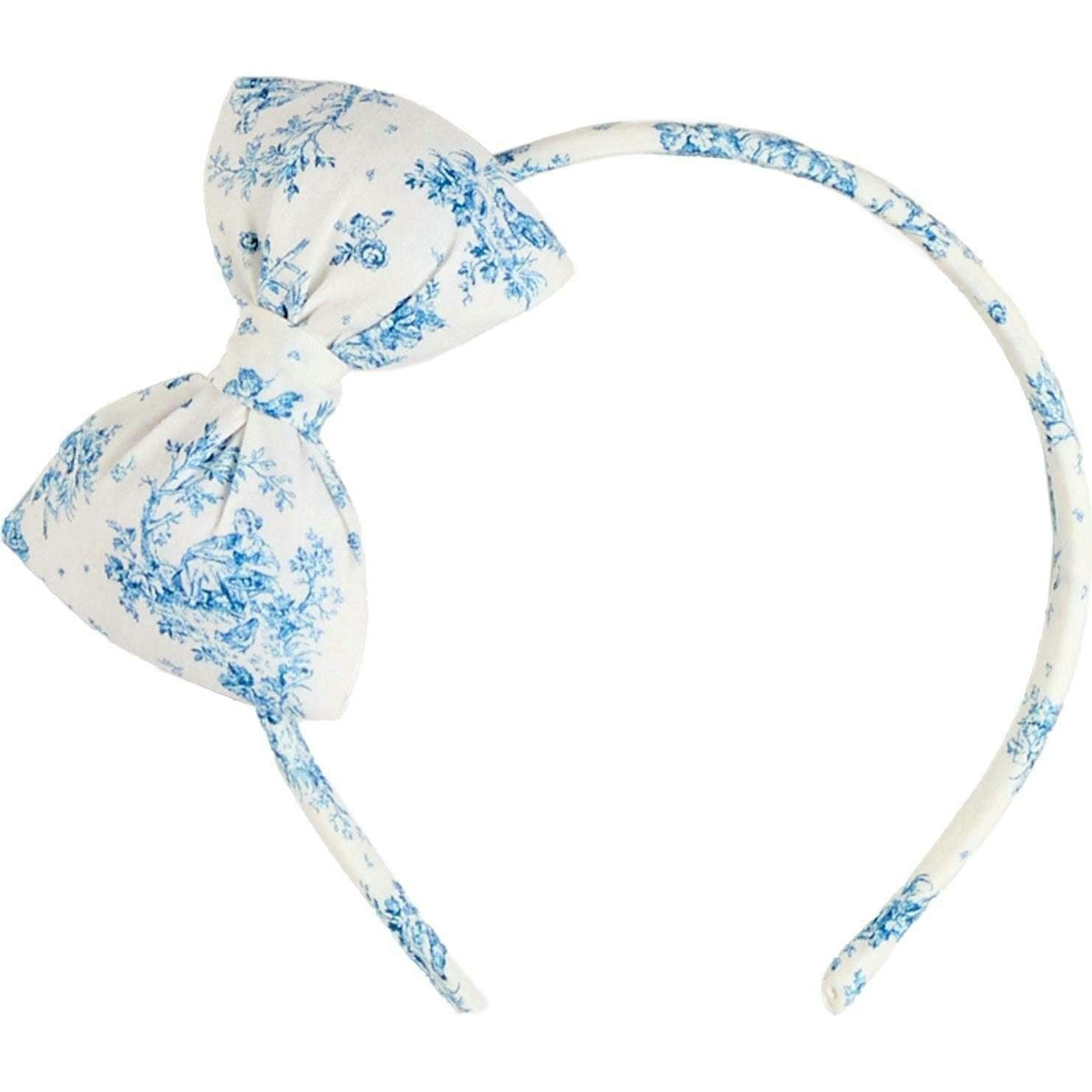 Audrey Toile Medium Bow Hairband