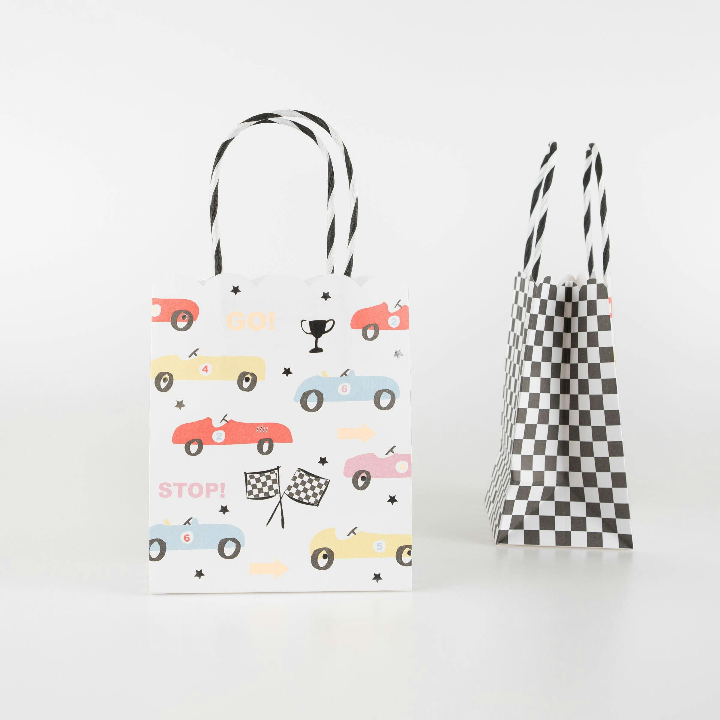 Race Car Party Bags