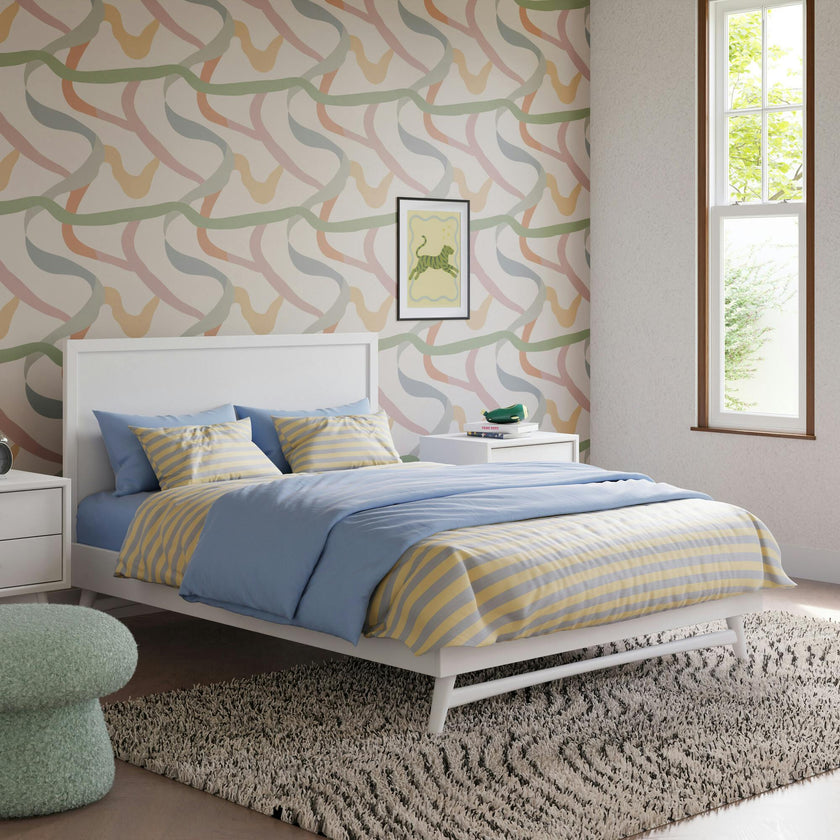 Palma Full Bed in White