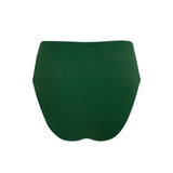 women's palma green terry high waisted bikini bottom