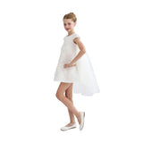 White Embroidered Briavelle Dress
