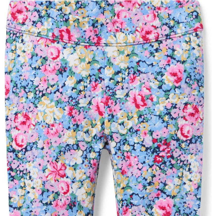 Floral Ponte Pant
