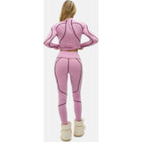 Hallie Midweight Merino Legging Amethyst