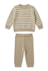 Special Stripe Knit Set