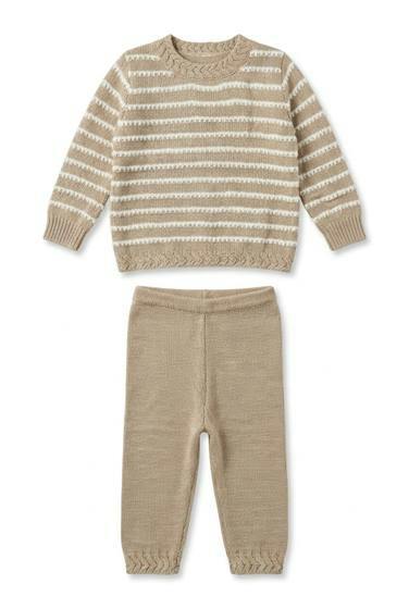 Special Stripe Knit Set