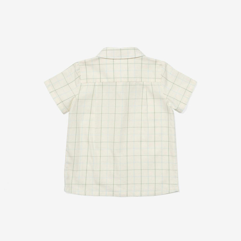 Jack Lee Shirt, Seafoam Plaid