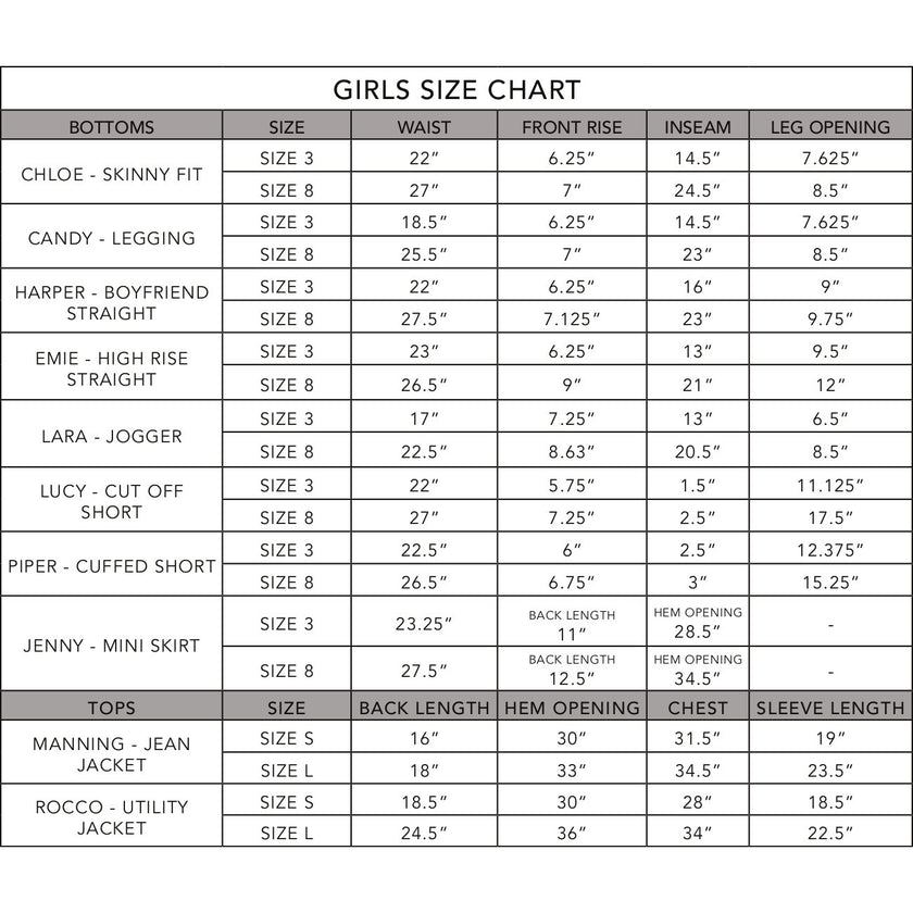 Chloe Toddler Skinny, White