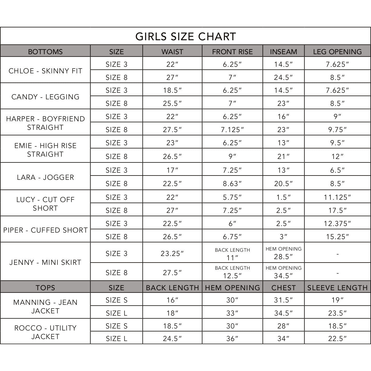 Chloe Toddler Skinny, White