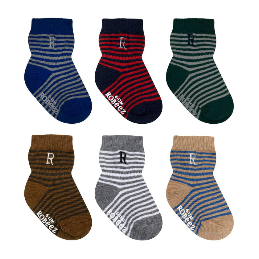 Striped Monograms Socks