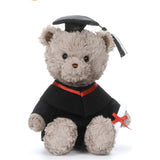 Graduation Caring Bear 10" — Soft Weighted Cuddle Stuffed Animal