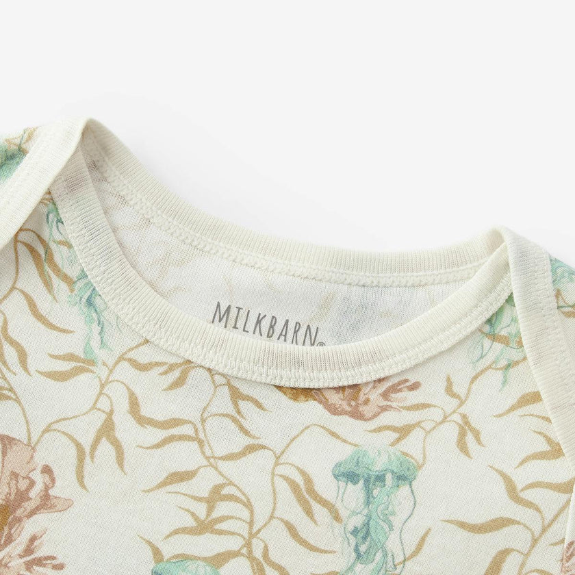 Under the Sea Organic Cotton Short Sleeve One Piece
