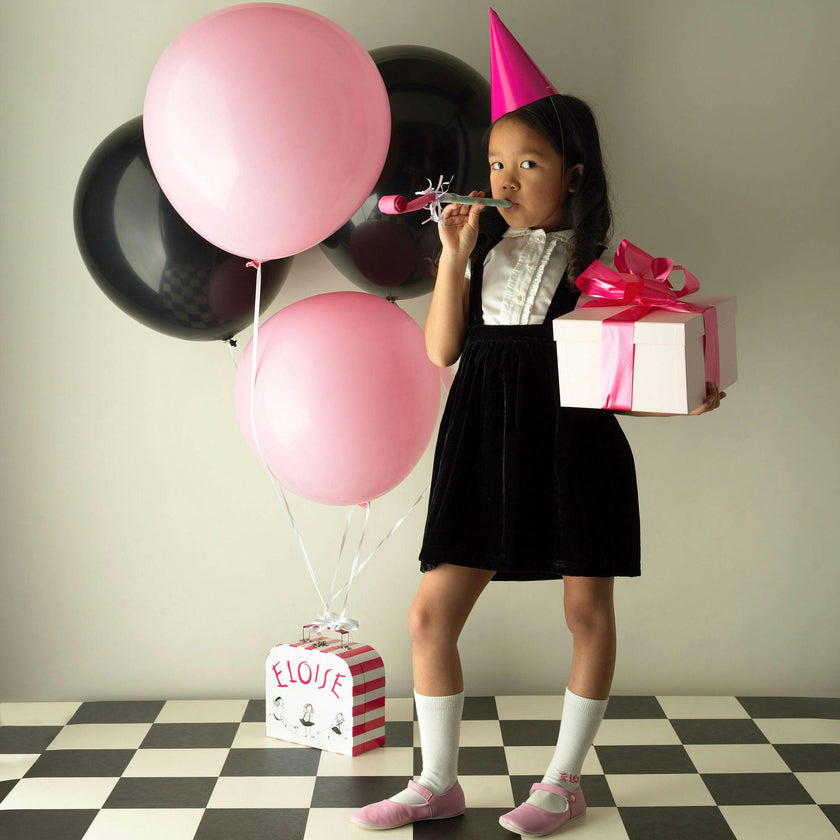 Eloise Silk Velvet Pinafore Set