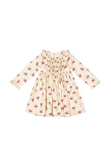 Anastasia Christmas Smocked Dress