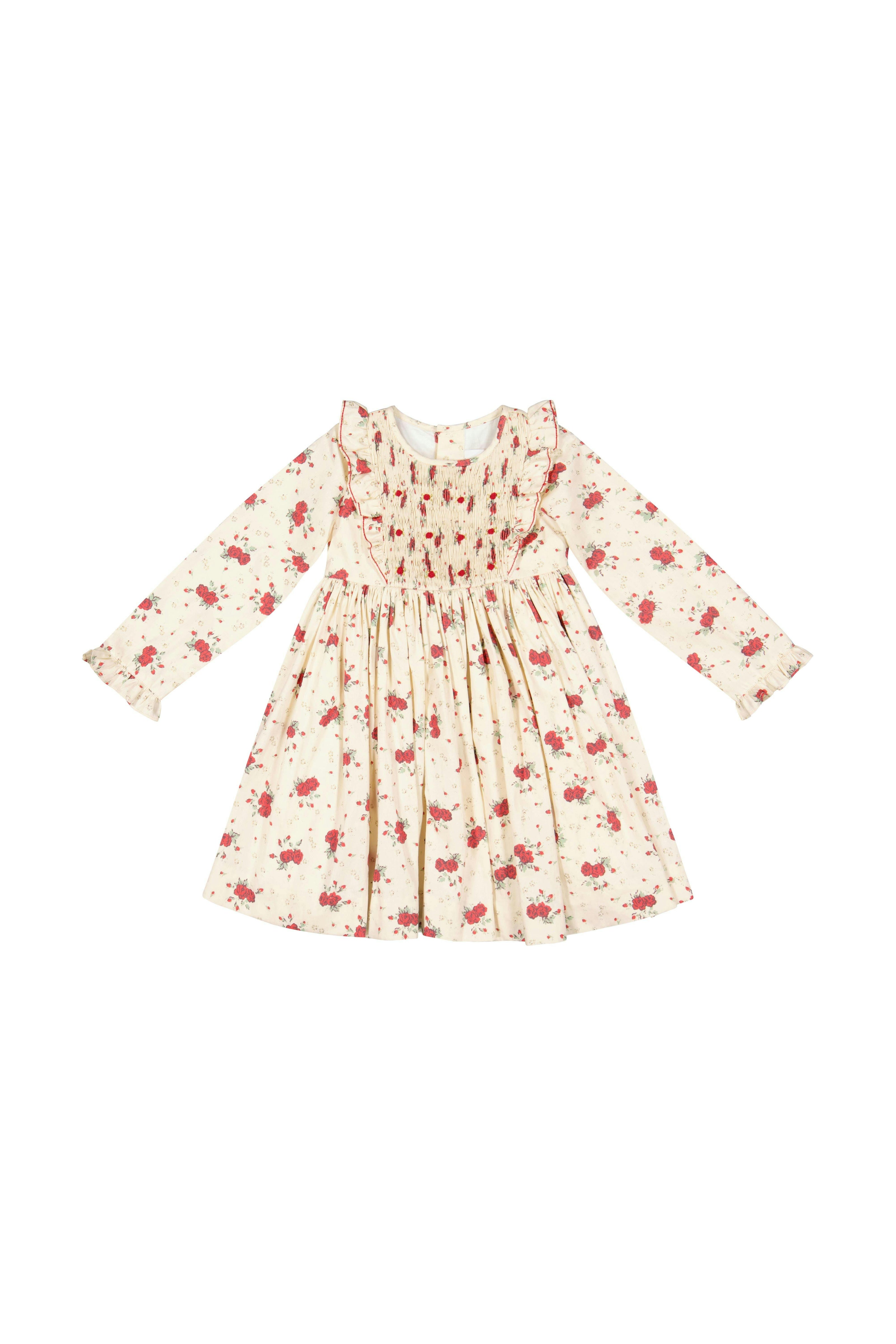 Anastasia Christmas Smocked Dress