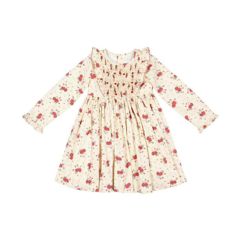 Anastasia Christmas Smocked Dress
