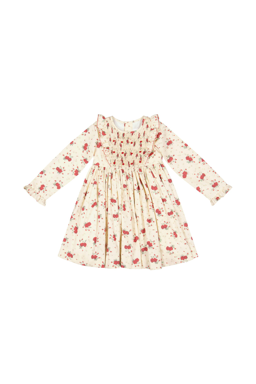 Anastasia Christmas Smocked Dress