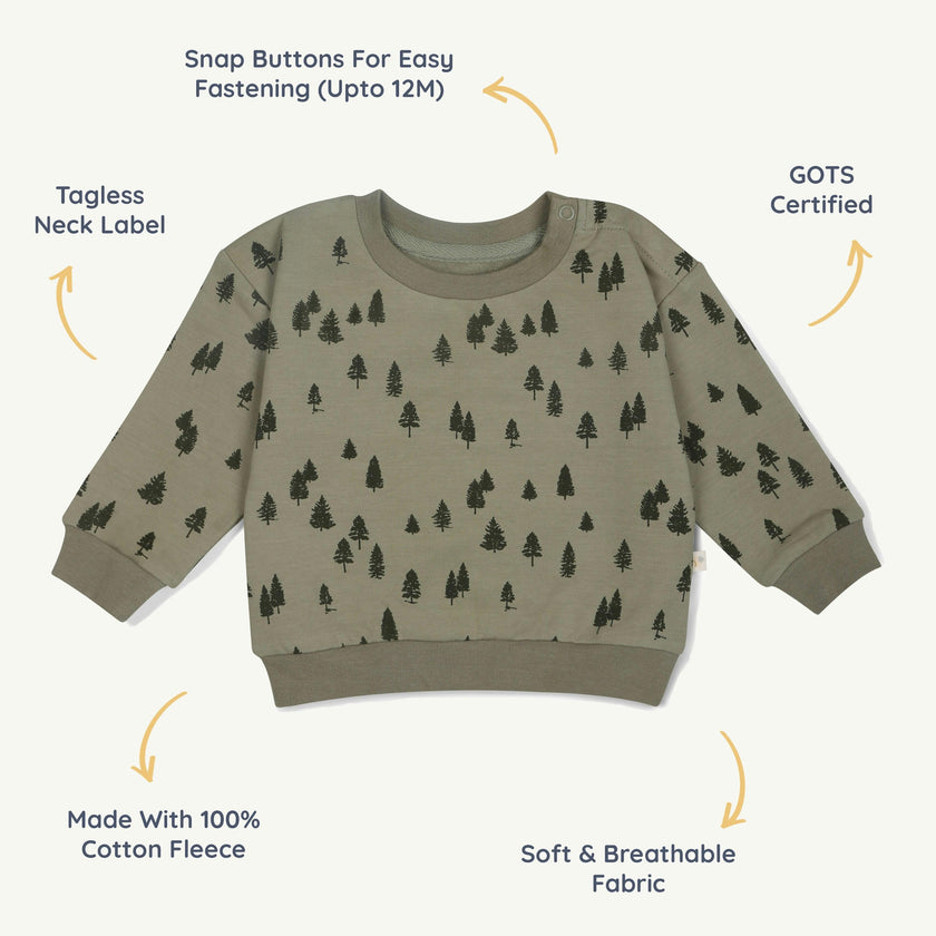 Organic Fleece Sweatshirt