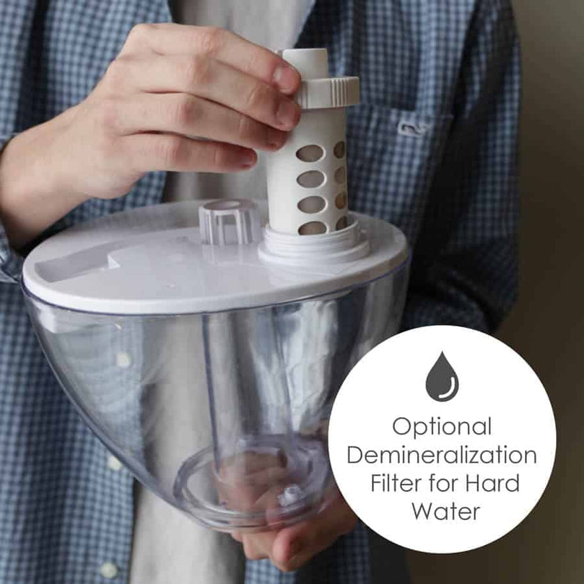 Crane 1 Gallon Drop Shape Cool Mist Humidifier for Nursery