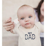 graphic bodysuit | love dad