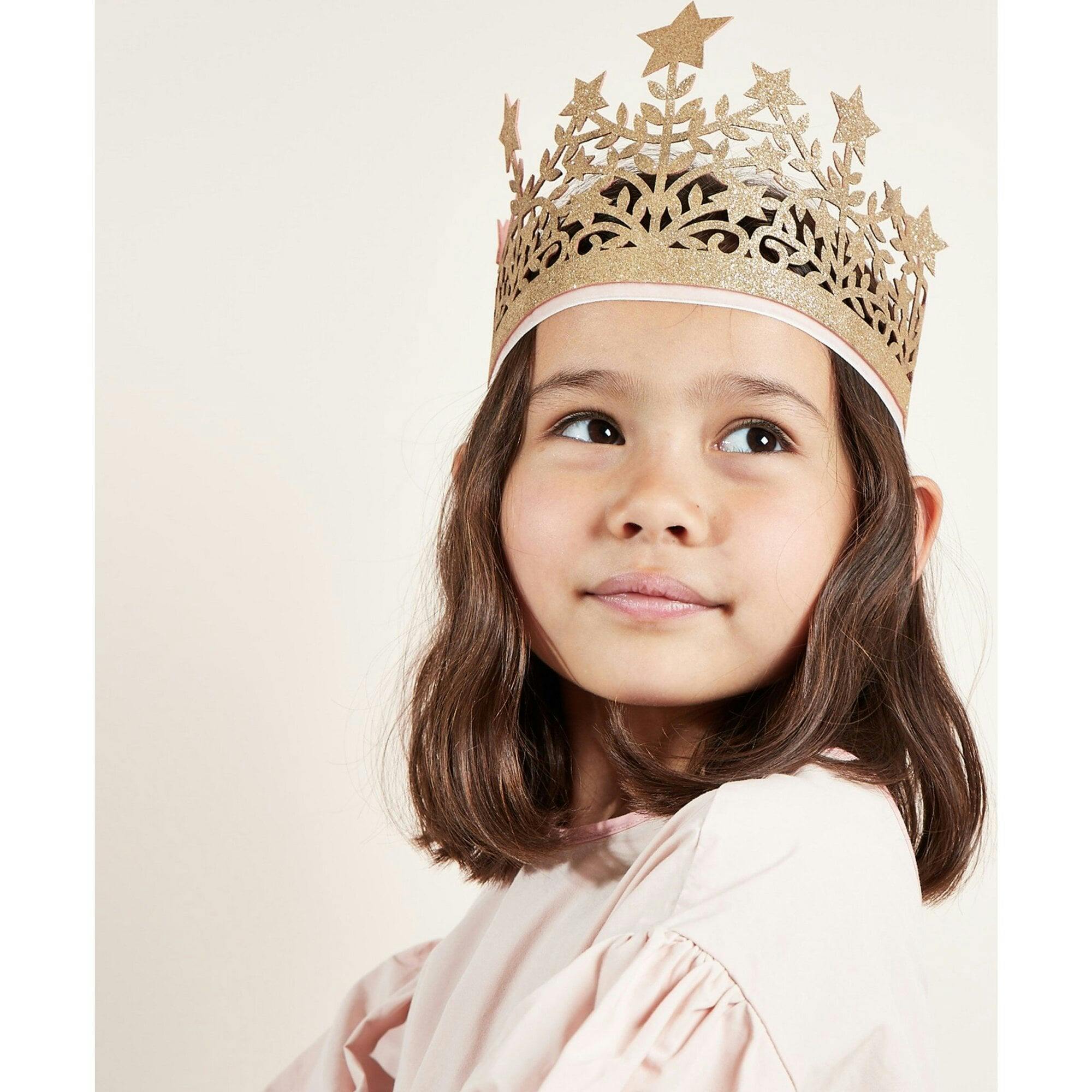 Glitter Fabric Star Crown