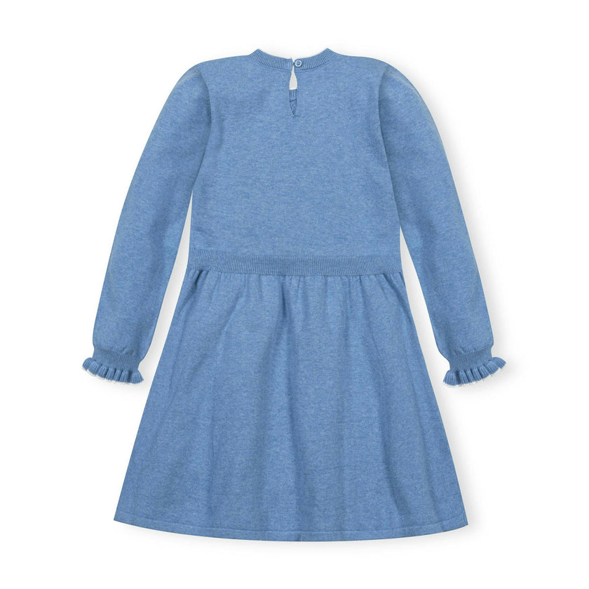 Organic Ruffle Bodice Sweater Dress