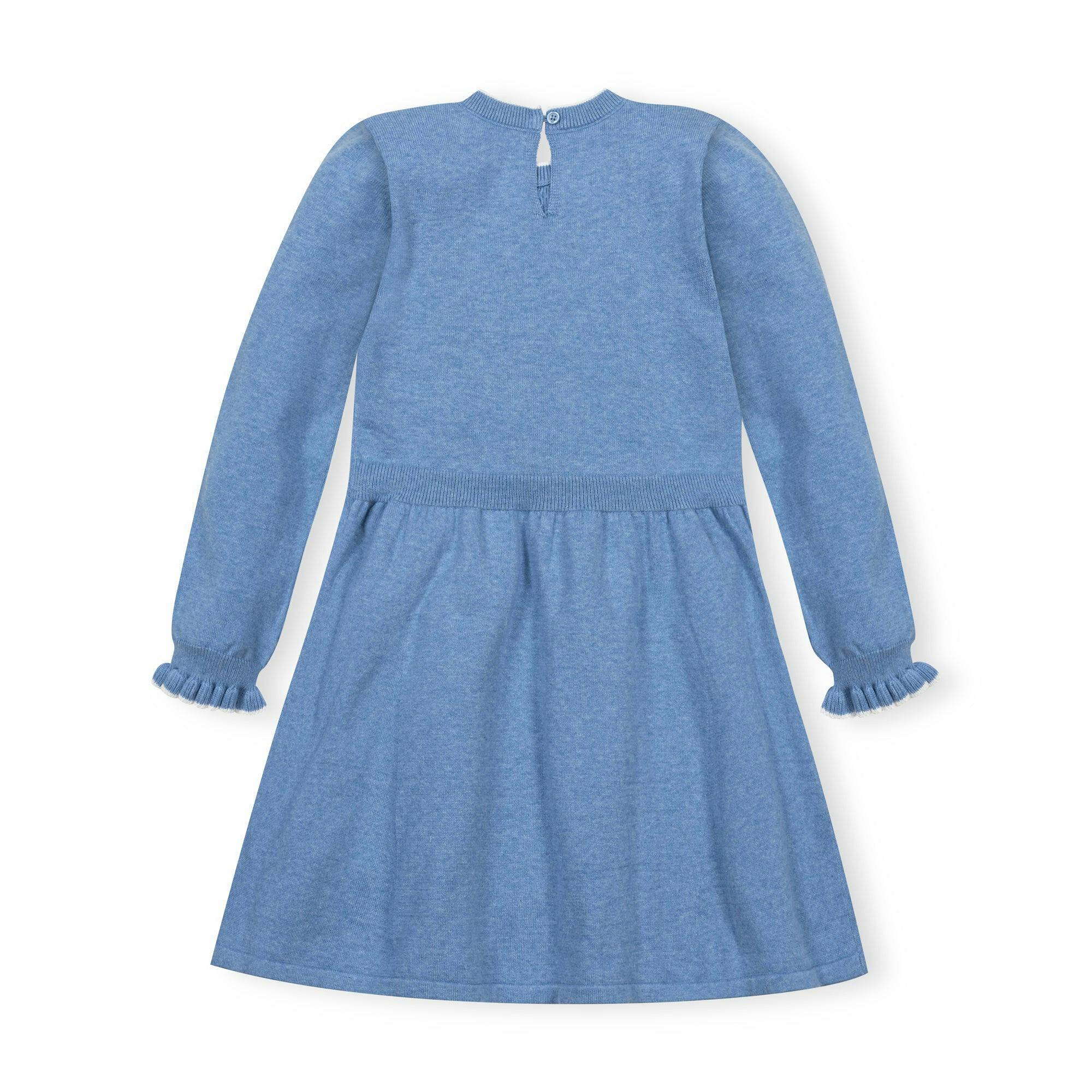 Organic Ruffle Bodice Sweater Dress