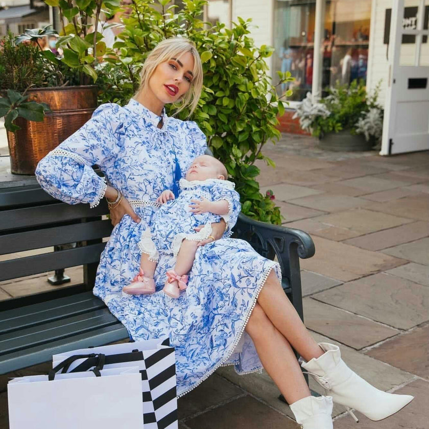 Jaylin Linen Mom Dress