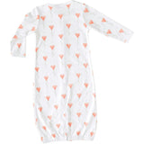 White Heart Balloon Converter Gown