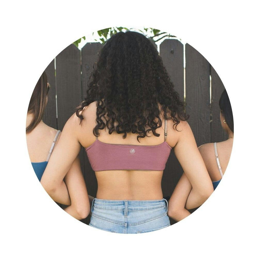 Bleum Neutral Bamboo Girls Seamless Bra Honey-Sky