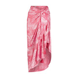 Cotton Saline Pareo Pink Bandana, Pink Bandana
