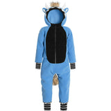 Wild Thing Fleece Jumpsuit, Blue