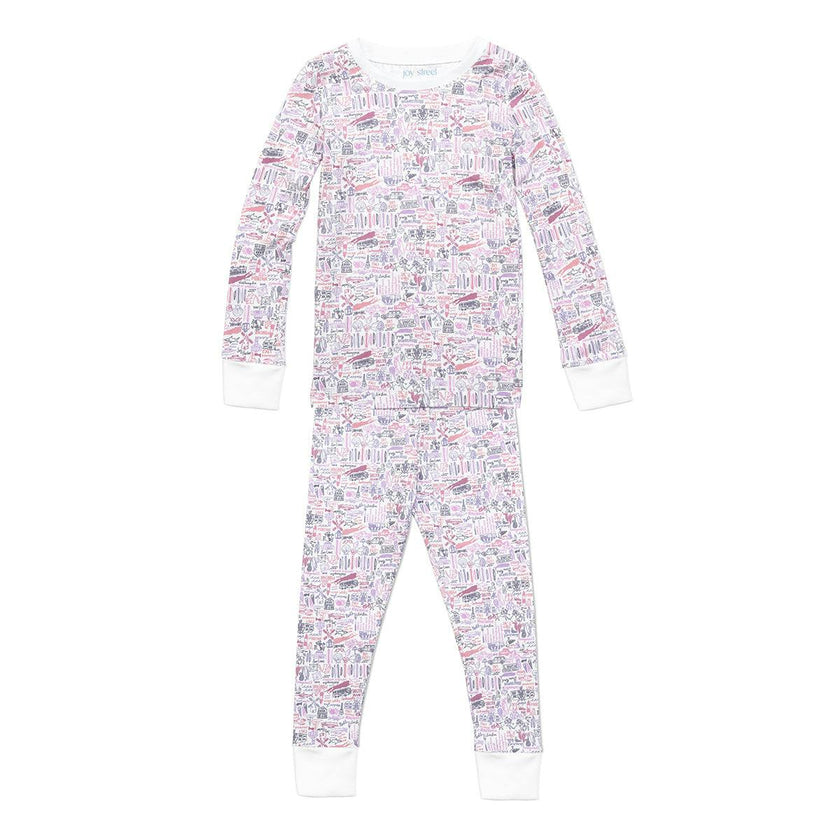 Hamptons Two Piece Kids Pajamas