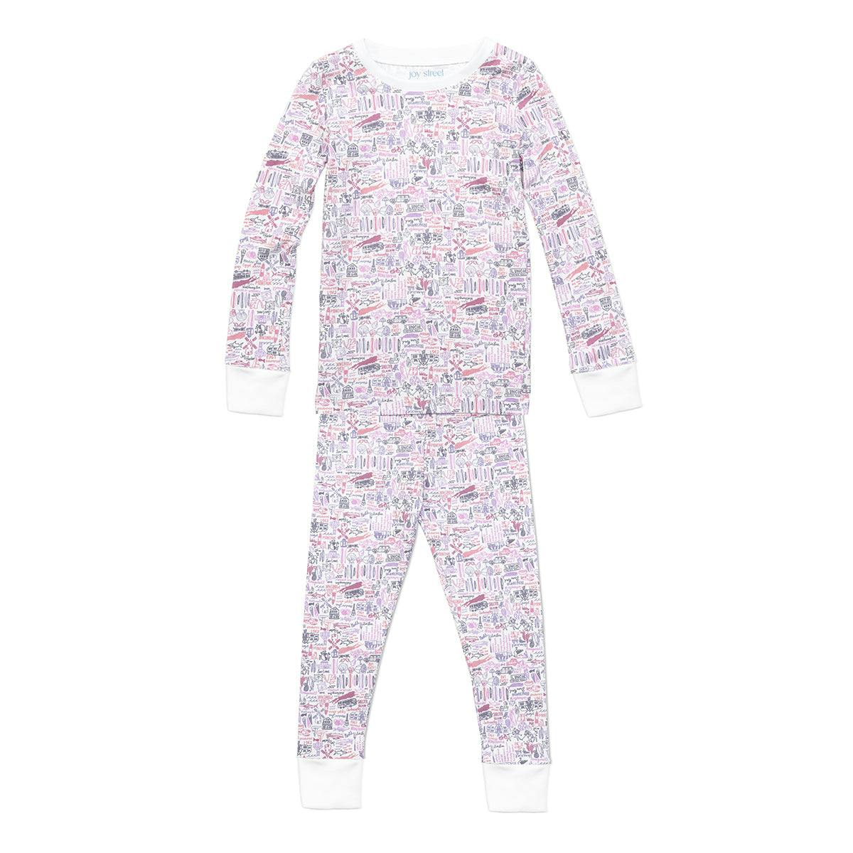 Hamptons Two Piece Kids Pajamas