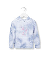 big bro + "big sis" Supersoft Marble Tie Dye Hoodie