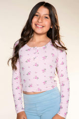 Ultra-Soft Rib Long Sleeve Fitted Henley